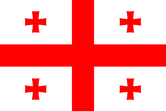 Georgia Flag - Country Flags DTF Transfers