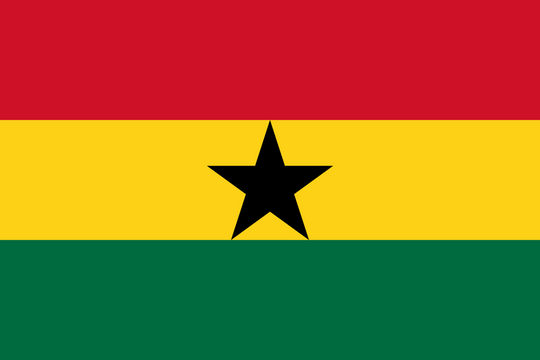 Ghana Flag - Country Flags DTF Transfers transfer-kingdom