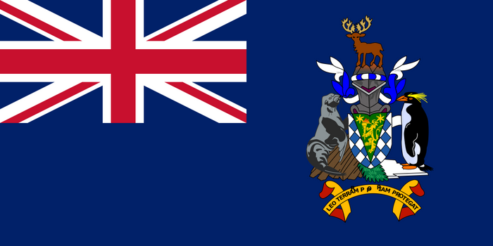 South Georgia and the South Sandwich Islands Flag - Country Flags DTF Transfers