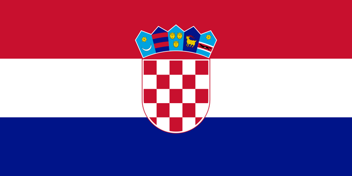 Croatia Flag - Country Flags DTF Transfers