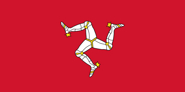 Isle of Man Flag - Country Flags DTF Transfers