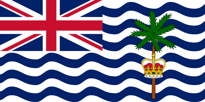 Commissioner of the British Indian Ocean Territory Flag - Country Flags DTF Transfers