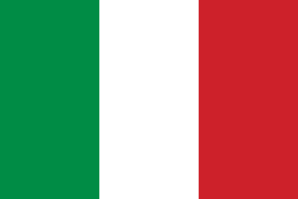 Italy Flag - Country Flags DTF Transfers