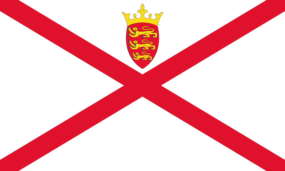 Jersey Flag - Country Flags DTF Transfers