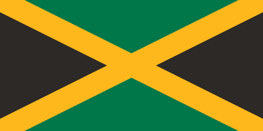 Jamaica Flag - Country Flags DTF Transfers