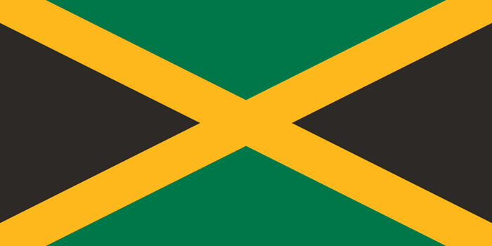 Jamaica Flag - Country Flags DTF Transfers