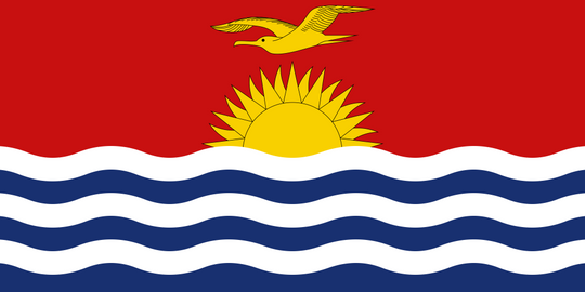 Kiribati Flag - Country Flags DTF Transfers
