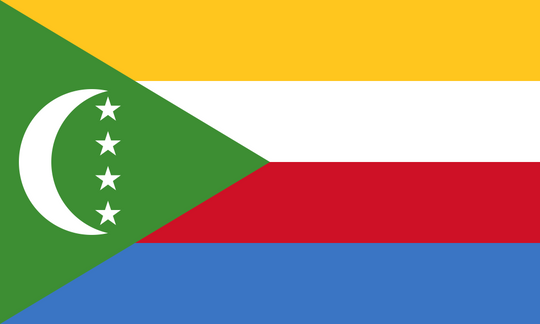 Comoros Flag - Country Flags DTF Transfers