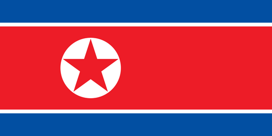 North Korea Flag - Country Flags DTF Transfers