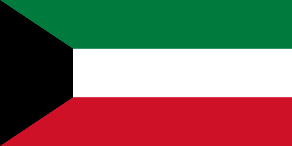 Kuwait Flag - Country Flags DTF Transfers
