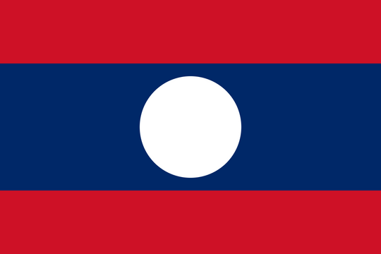 Laos Flag - Country Flags DTF Transfers