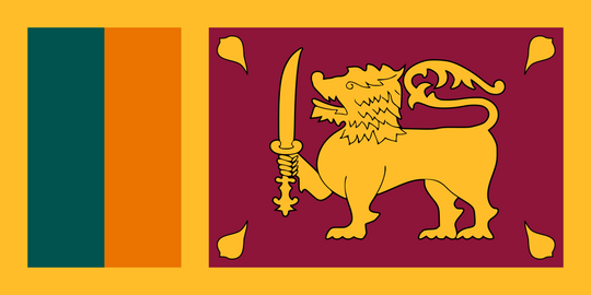 Sri Lanka Flag - Country Flags DTF Transfers