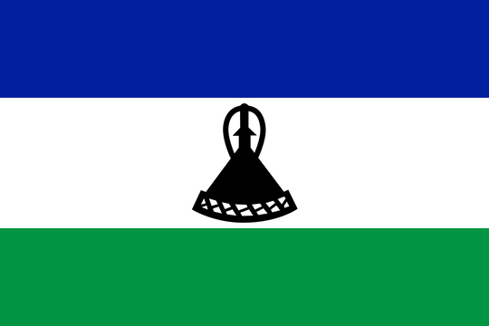 Lesotho Flag - Country Flags DTF Transfers