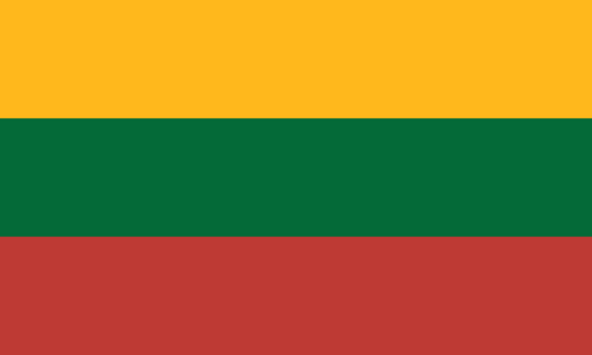 Lithuania Flag - Country Flags DTF Transfers