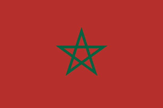 Morocco Flag - Country Flags DTF Transfers