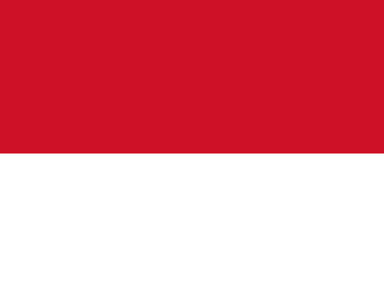 Monaco Flag - Country Flags DTF Transfers