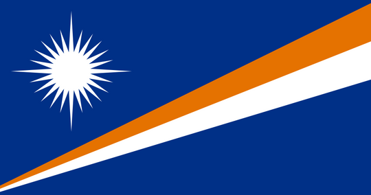 Marshall Islands Flag - Country Flags DTF Transfers