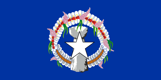Northern Mariana Islands Flag - Country Flags DTF Transfers
