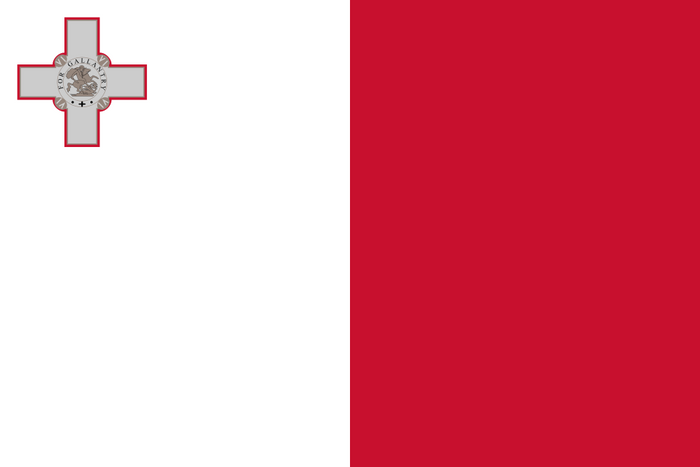 Malta Flag - Country Flags DTF Transfers