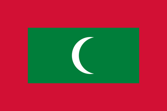 Maldive Flag - Country Flags DTF Transfers