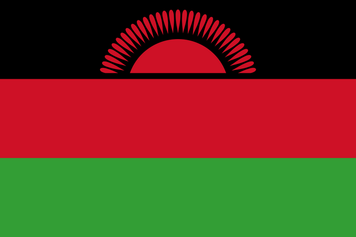 Malawi Flag - Country Flags DTF Transfers