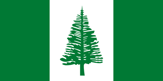 Norfolk Island Flag - Country Flags DTF Transfers