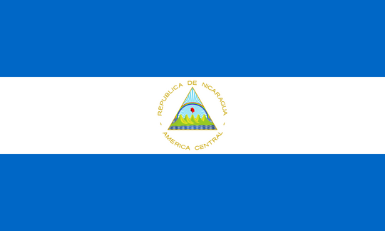 Nicaragua Flag - Country Flags DTF Transfers