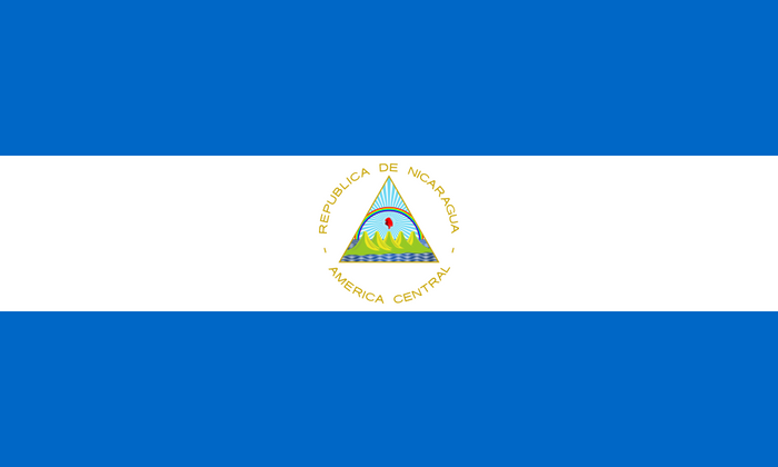 Nicaragua Flag - Country Flags DTF Transfers