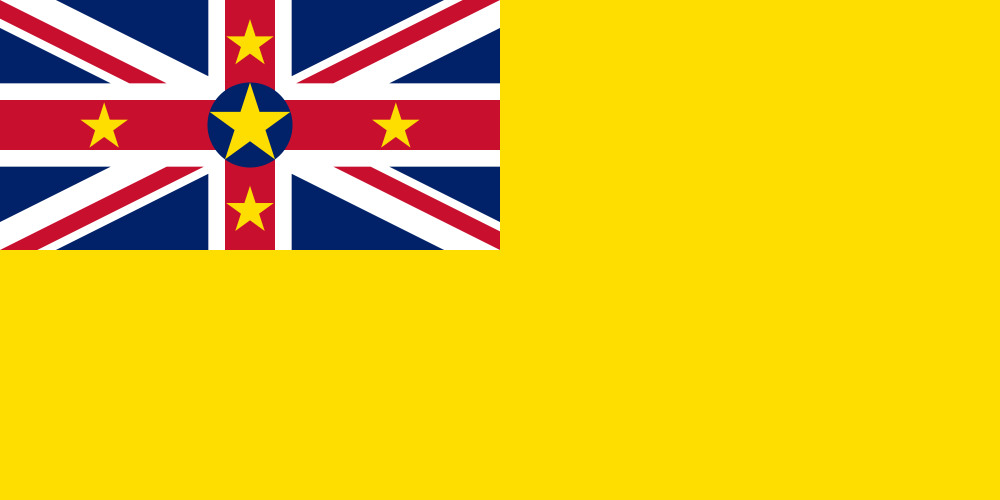 Niue Flag - Country Flags DTF Transfers