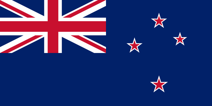 New Zealand Flag - Country Flags DTF Transfers