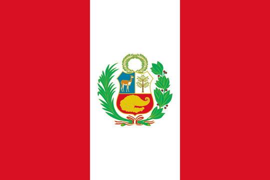 Peru Flag - Country Flags DTF Transfers