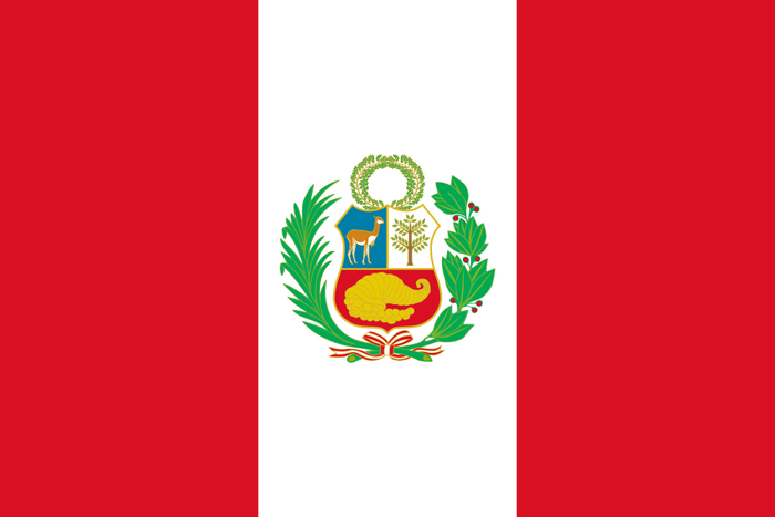 Peru Flag - Country Flags DTF Transfers