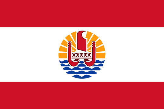 French Polynesia Flag - Country Flags DTF Transfers