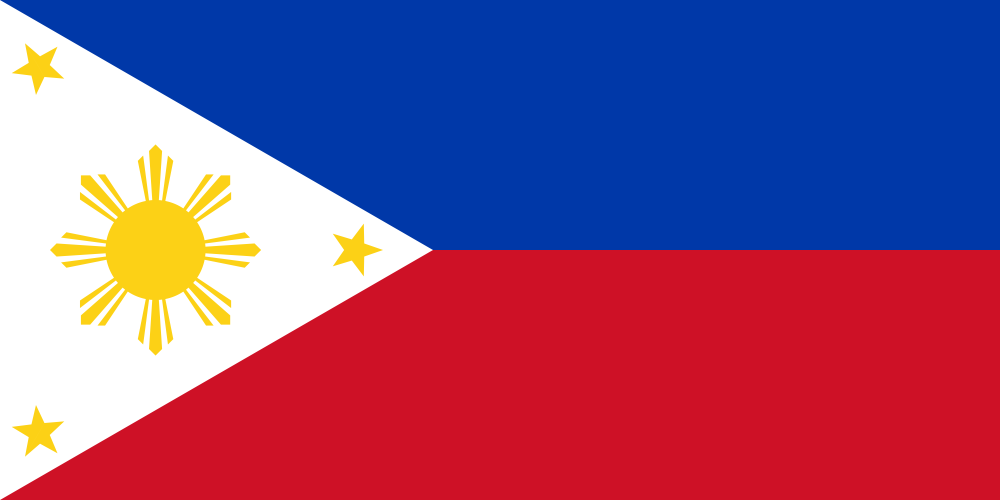 Philippines Flag - Country Flags DTF Transfers