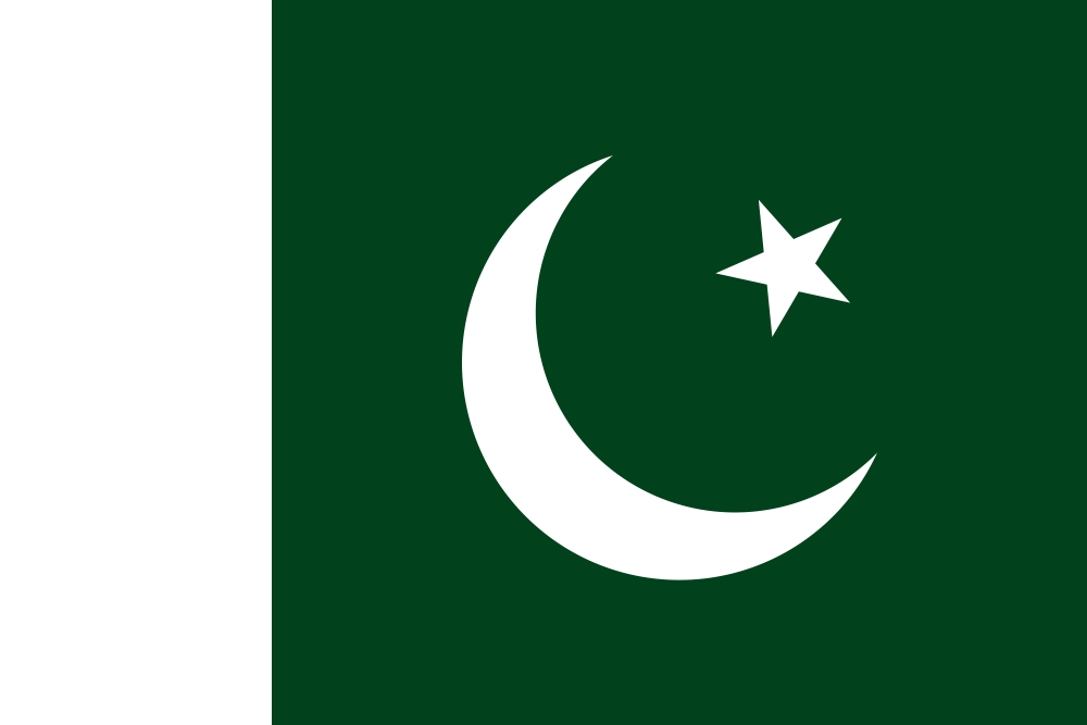Pakistan Flag - Country Flags DTF Transfers