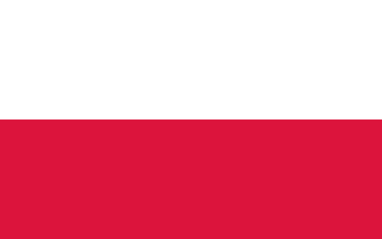 Poland Flag - Country Flags DTF Transfers