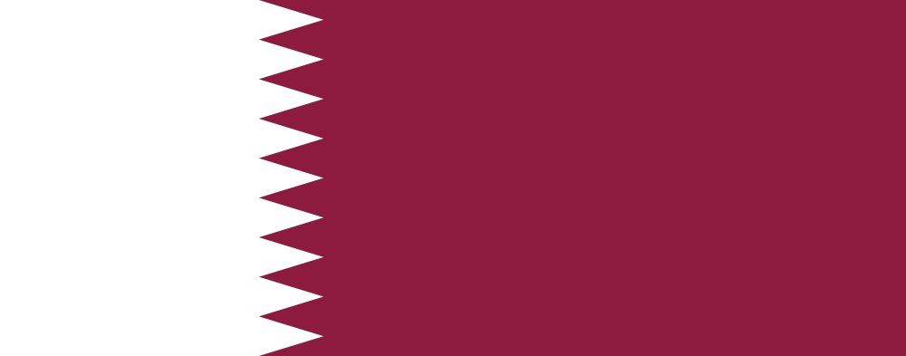 Qatar Flag - Country Flags DTF Transfers