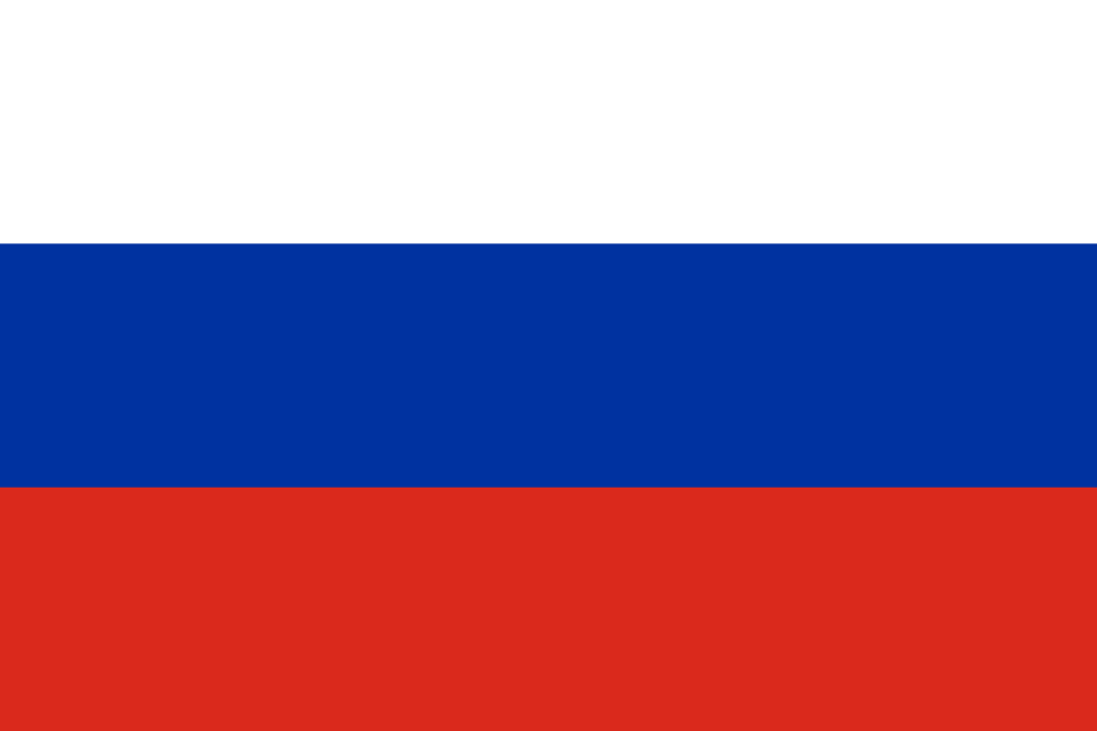 Russia Flag - Country Flags DTF Transfers