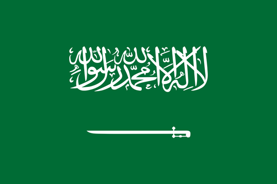 Saudi Arabia Flag - Country Flags DTF Transfers