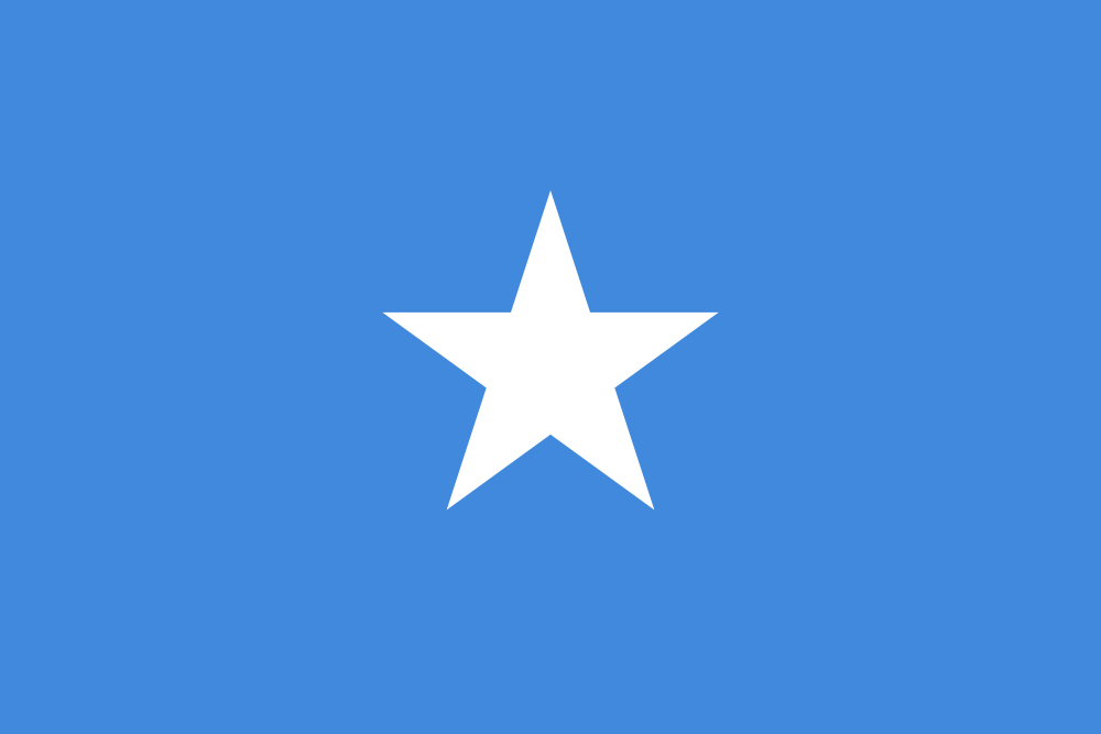 Somalia Flag - Country Flags DTF Transfers