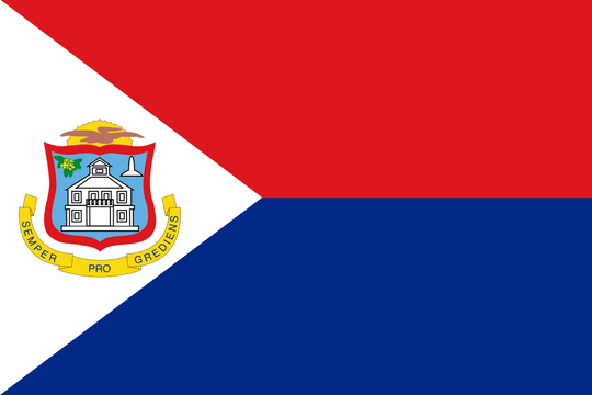 Sint Maarten Flag - Country Flags DTF Transfers