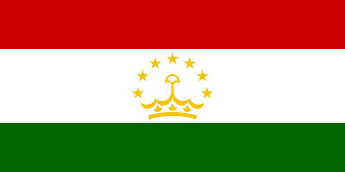 Tajikistan Flag - Country Flags DTF Transfers