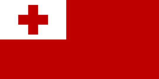 Tonga Flag - Country Flags DTF Transfers