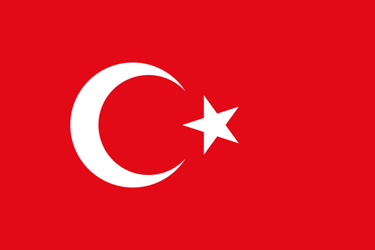 Turkey Flag - Country Flags DTF Transfers