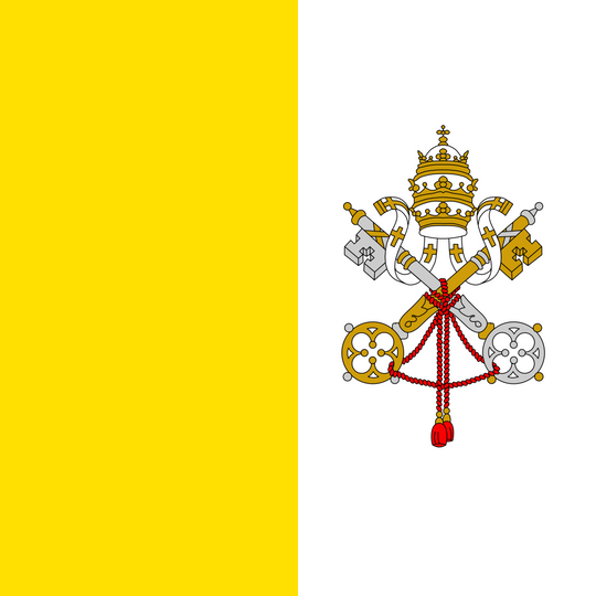 Vatican City Flag - Country Flags DTF Transfers