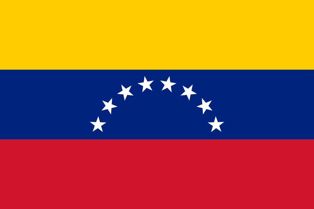 Venezuela Flag - Country Flags DTF Transfers