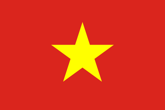 Vietnam Flag - Country Flags DTF Transfers