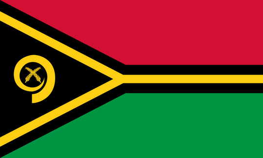 Vanuatu Flag - Country Flags DTF Transfers