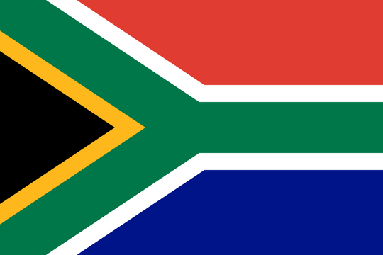 South Africa Flag - Country Flags DTF Transfers