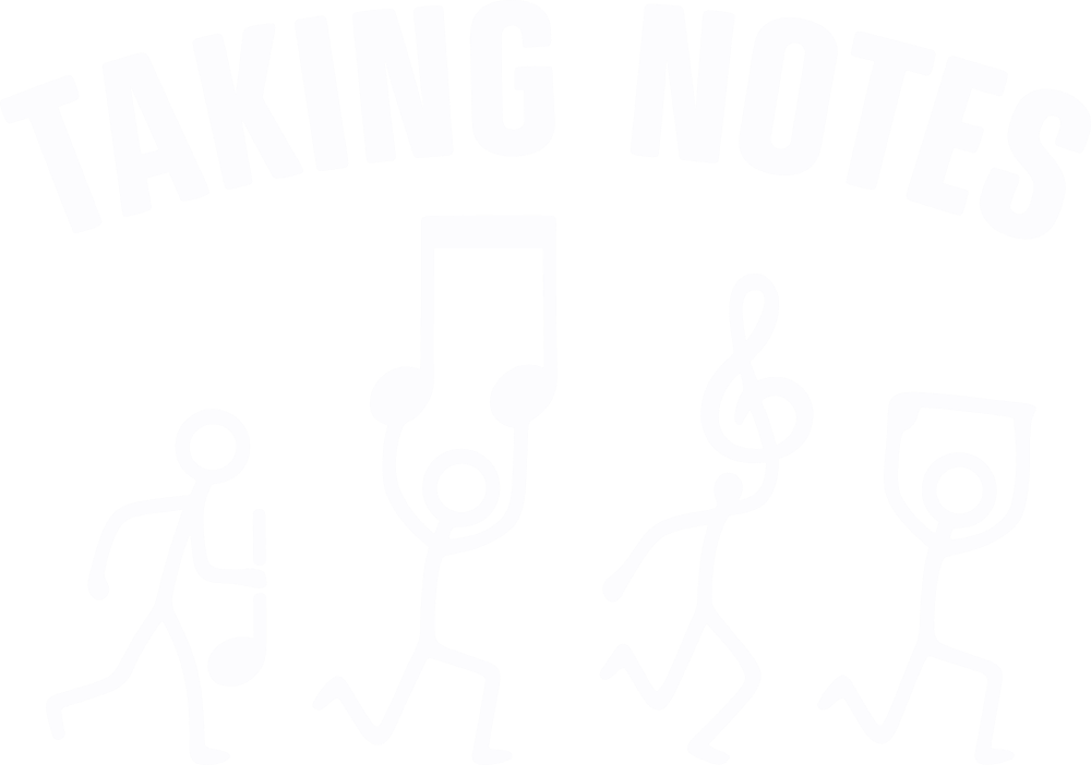 Taking Notes - Music DTF Transfers transfer-kingdom Light Color Design (See Imaging)